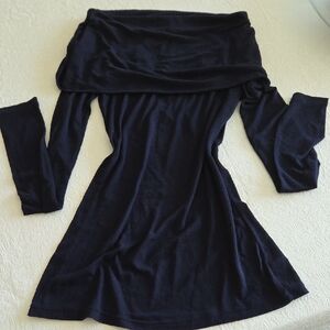 Forever 21 Navy Long Sleeve Top